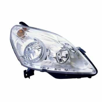 Faro derecho con luz intermitente desde 2/'08 H7+H1 +Elinks Mot 3796962 Van Wezel