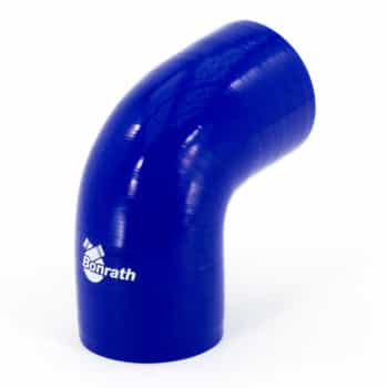 Manguera de silicona Bonrath con curva de 90 grados - Longitud: 50 mm - Ø60 mm