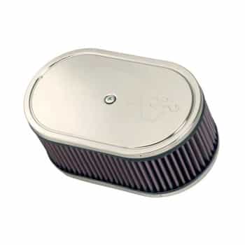 Filtro de carburador K&N DDO 229x140mm ovalado 83mm Altura (56-1210)