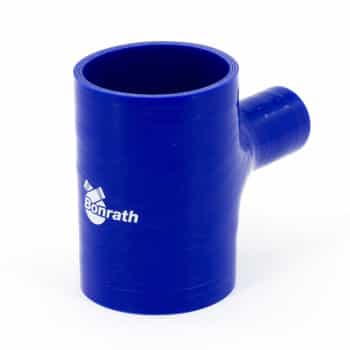 Manguera de silicona Bonrath Pieza en T de 25 mm - Longitud: 100 mm - Ø 60 mm