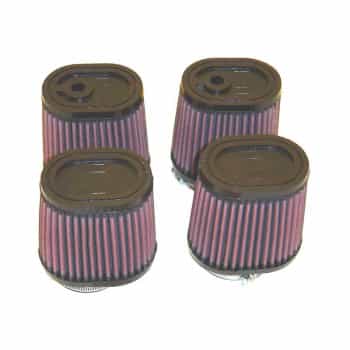 Filtro universal K&N Yamaha VMX1200 V-Max 1985-2007 (4 piezas) (RU-2989)