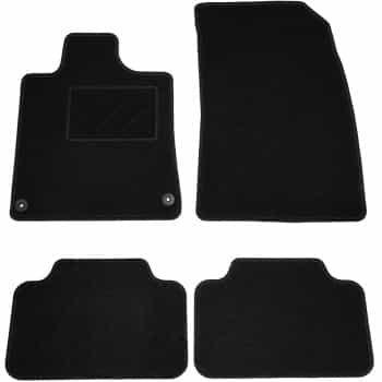 Alfombrillas de coche compatibles con Peugeot 407, Citroen C5 2004-2011 4-d