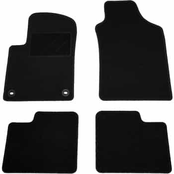 Alfombrillas de coche compatibles con Fiat 500 2007 - 4 piezas