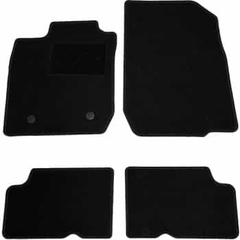 Alfombrillas de coche compatibles con Dacia Logan MCV 2006-2013, 4 piezas