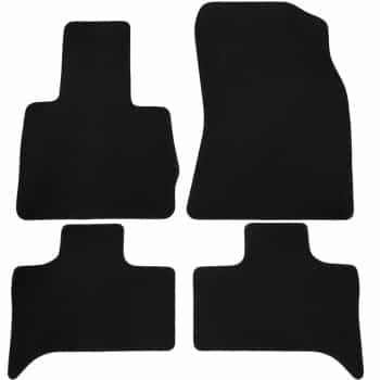 Alfombrillas de terciopelo para BMW X5 E53 2001-2007, 4 piezas