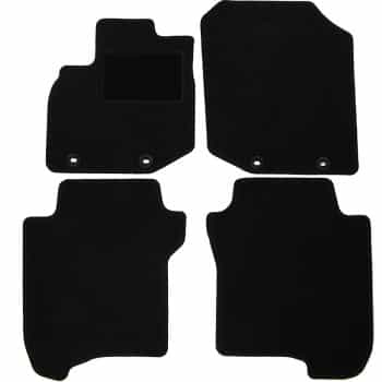 Alfombrillas de coche compatibles con Honda Jazz 2011 - 4 piezas