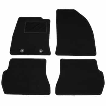 Alfombrillas de coche compatibles con Ford Fiesta 2002-2005, 4 piezas