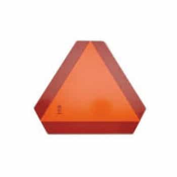 Señal de tráfico de movimiento lento de aluminio de 36 cm