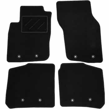 Alfombrillas de coche compatibles con Volvo S40/V40 1998-2004, 4 piezas