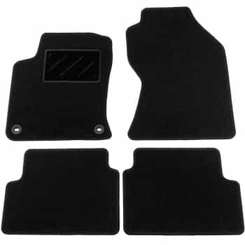 Alfombrillas de coche compatibles con Ford Focus 2002-2004, 4 piezas