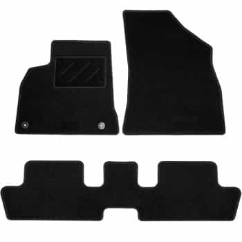 Alfombrillas de coche compatibles con Peugeot 3008 2009 - 3 piezas