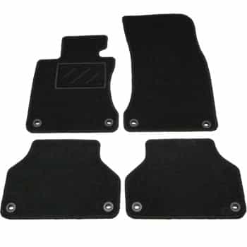 Alfombrillas de coche compatibles con BMW Serie 5 E60/E61 2003-2010, 4 piezas