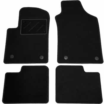Alfombrillas de coche aptas para Fiat 500 / Cabrio 2013 - 4 piezas