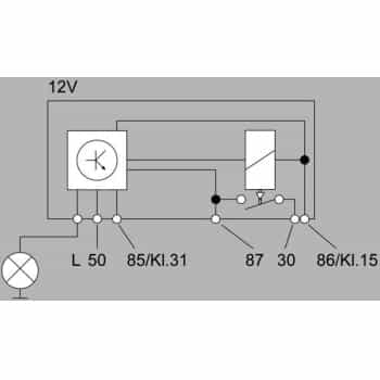 Unidad de control, tiempo de incandescencia