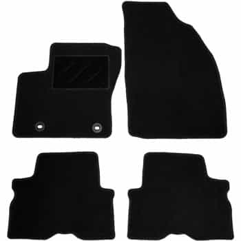 Alfombrillas de coche compatibles con Ford C-Max 2003-2011, 4 piezas