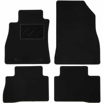 Alfombrillas de coche compatibles con Nissan Juke 2010-2014, 4 piezas