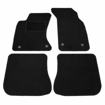 Alfombrillas de coche aptas para Audi A4 1996-1999 4 piezas