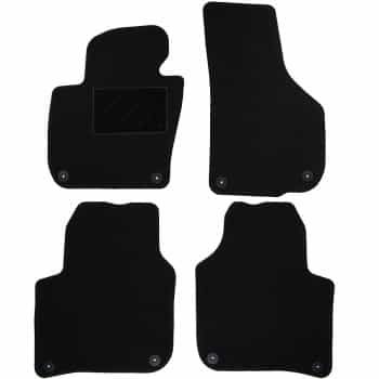 Alfombrillas de coche aptas para Skoda Superb 2008 - 4 piezas