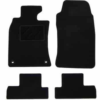 Alfombrillas de coche compatibles con New Mini Cabrio 2001-2009, 4 piezas