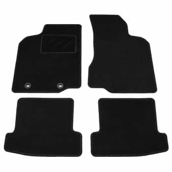 Alfombrillas de coche aptas para VW Polo 6N 1994-2000 4 piezas