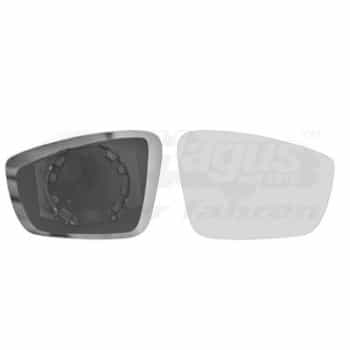 Cristal de espejo, retrovisor exterior 5701832 Hagus