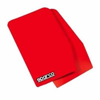 Guardabarros universales Sparco 'Grandes' - Rojo
