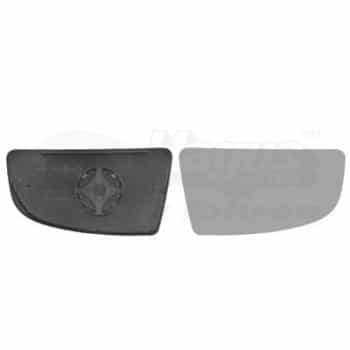 Cristal de espejo, retrovisor exterior 1991836 Van Wezel