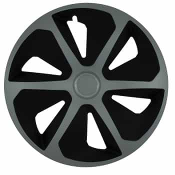 Juego de tapacubos Roco Ring Mix Plata/Negro 14 pulgadas