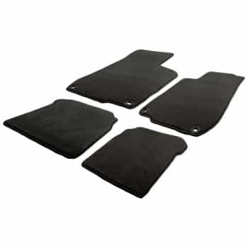 Alfombrillas de terciopelo aptas para Volkswagen Fox 2007-
