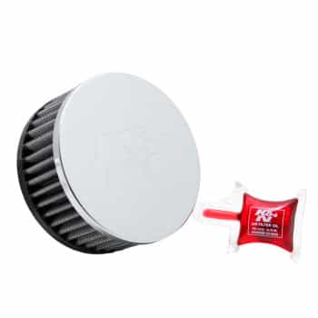 Filtro de repuesto universal cilíndrico K&N de 57 mm (RC-1950)