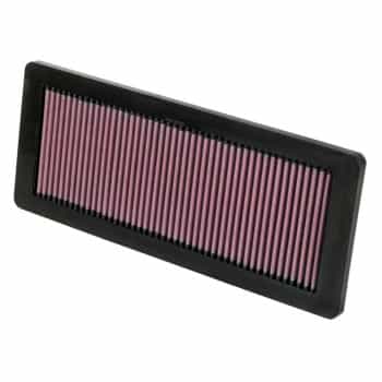 Filtro de repuesto K&N compatible con Mini Cooper S 1.6L-L4 2006 (UE) 2007 (EE. UU.) (33-2936)