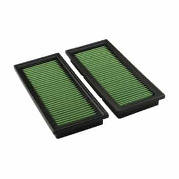 Juego de filtros de repuesto verdes