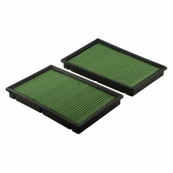 Juego de filtros de repuesto verdes