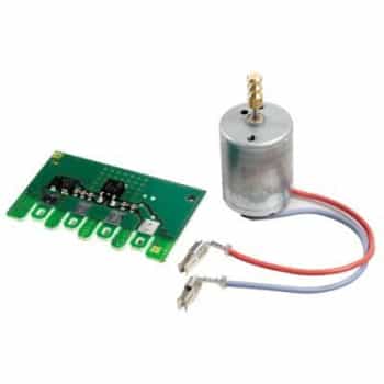 Motor eléctrico, luz intermitente