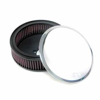 Sistema de admisión de motocicleta K&N Harley Davidson - espejo redondo (RK-3901)