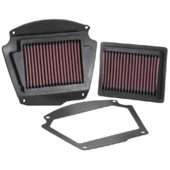Filtro de repuesto K&N Yamaha XV1700 Road Star Warrior/Mediados de 2002-2009 (YA-1602)