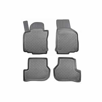 Alfombrillas de goma aptas para Golf V/VI (Variant), Jetta, Scirocco, Octavia (Combi)