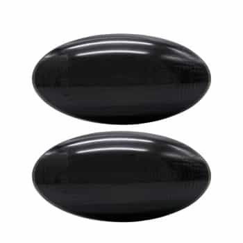 Juego de intermitentes laterales LED compatibles con Suzuki, Opel y Fiat. Varios modelos. Ahumados. Incluye Dynam.