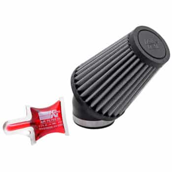 Filtro de repuesto universal K&N cónico de 43 mm con brida angular (R-1100)