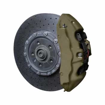 Pintura para pinzas de freno Foliatec Combat Green mate, juego de 7 piezas