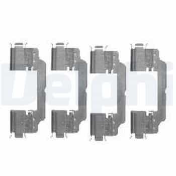 Juego de accesorios, pastillas de freno de disco