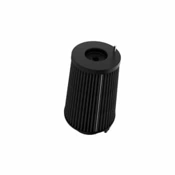 Filtro de aire K&N Universal Dryflow negro cónico, conexión de 102 mm, parte inferior de 168 mm, parte superior de
