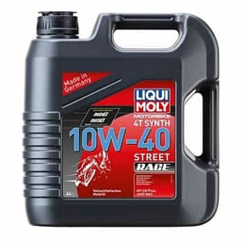 Aceite sintético para motocicleta 4T 10W-40 Street Race