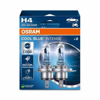 Osram Cool Blue Intense de próxima generación - H4 - 2 piezas