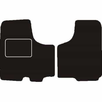 Alfombrillas delanteras Opel Vivaro Automático 2001- 2 piezas