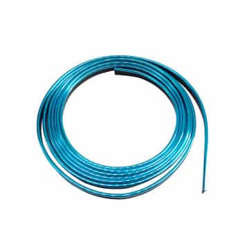 Molduras interiores Simoni Racing cromadas - Azul - 3 metros