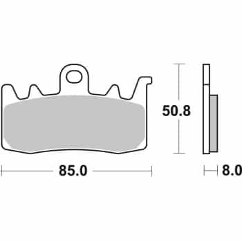 Juego de pastillas de freno, freno de disco