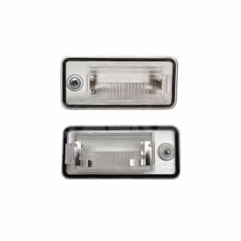 Lámpara de matrícula