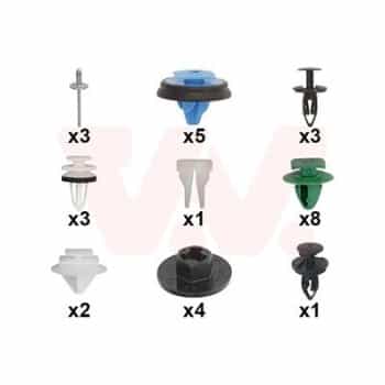 Kit de montaje, luneta trasera