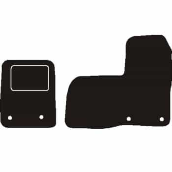 Alfombrillas delanteras compatibles con Ford Tourneo Custom 2012 -